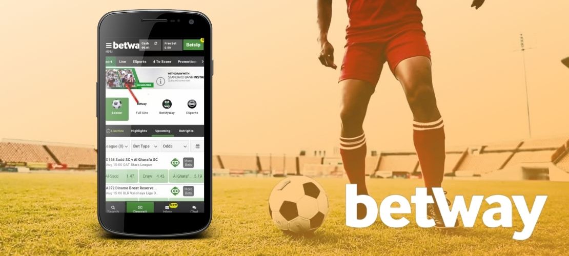Introduction app instead of the Betway India website