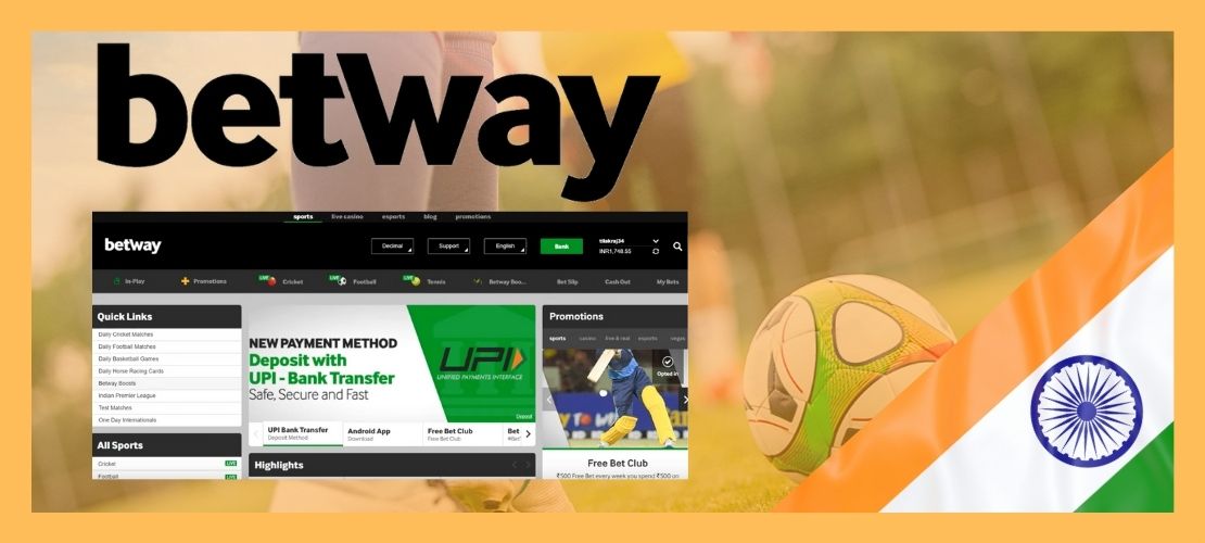 Betway India guide and score a win on betting